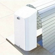 Сматывающее устройство автоматическое Roll-Top 1 4,5х9 м, белые жалюзи фото