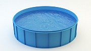 Полипропиленовый круглый бассейн d=1,5м, 5мм