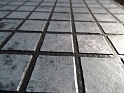 Пленка Haogenplast Matrix Silver Black Strips-3D мозаика с черной затиркой 1.65х25