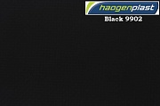 Пленка Haogenplast Unicolor Black черный 1.65х25 фото