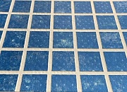 Пленка Haogenplast Matrix Blue-3D синяя мозайка-3D 1.65х25 фото